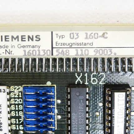 Siemens 03 160-C / 5481109003.00 / 5481109003