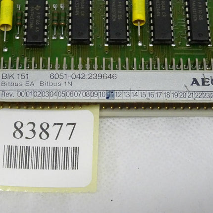 AEG BIK151 6051-042.239646 Rev11 Bitbus EA Bitbus 1N