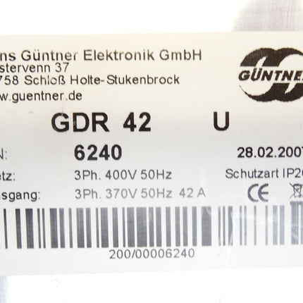 Güntner Elektronik GDR42U 42A