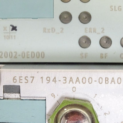 Siemens 6GT2002-0ED00 + 6ES7194-3AA00-0BA0