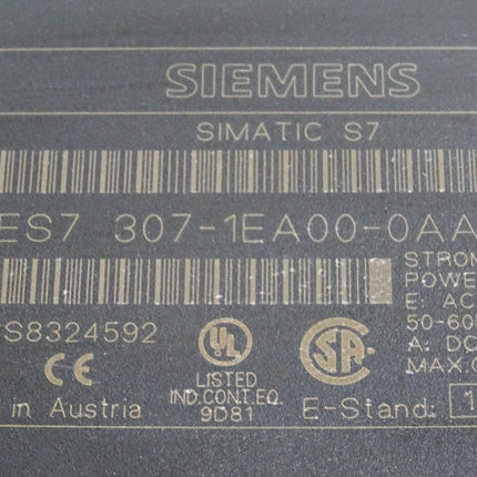 Siemens 6ES7307-1EA00-0AA0 6ES7 307-1EA00-0AA0