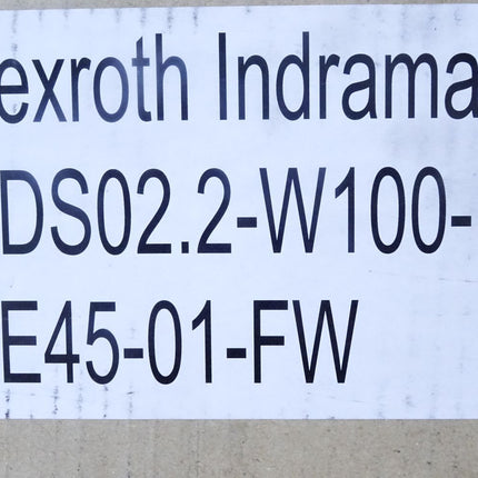 Rexroth Indramat AC Servo-control drive unit DDS02.2-W100-BE45-01-FW / Neu OVP