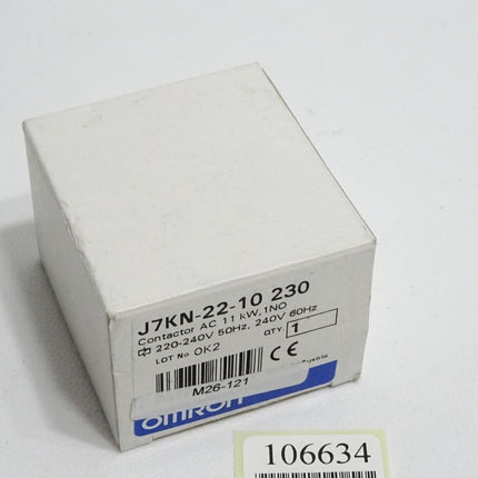 Omron Schütz J7KN-22-10 230 / Neu OVP