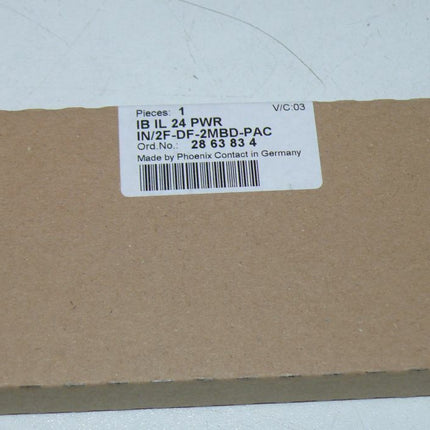 Phoenix Contact 2863834 IB IL 24 PWR IN/2F-DF-2MBD-PAC NEU/OVP versiegelt