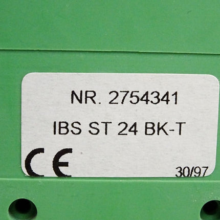 Phoenix Contact 2754341 IBS ST 24 BK-T Buskoppler