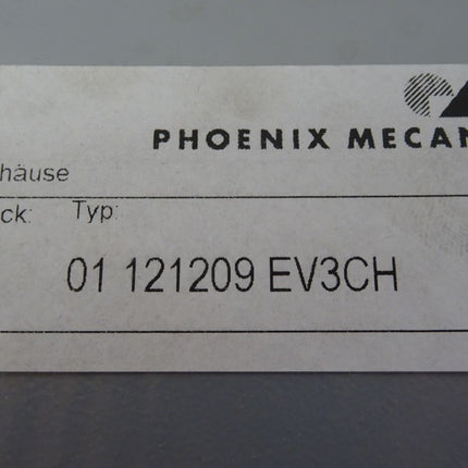 Phoenix Mecano Rose Aluminium Gehäuse Klemmenkasten 120x122x91mm /  Neu 01.121209 EV3CH / 01121209 / Neu OVP