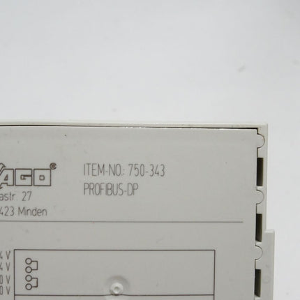 Wago 750-343 Feldbuskoppler PROFIBUS-DP