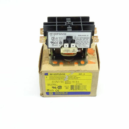 Schneider Electric 8910DP32V02 Squar D Schutzschalter 120v Spule Schütz neu-OVP