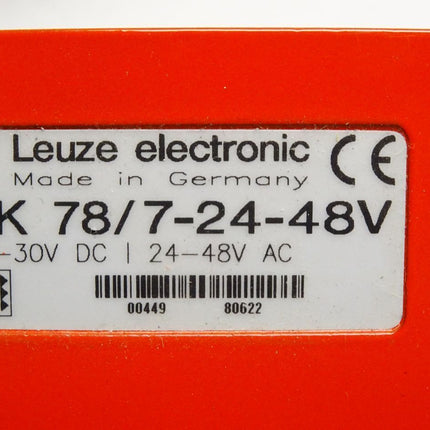 Leuze electronic Reflexionslichtschranke RK78/7-24-48V 50000449 / Neu OVP