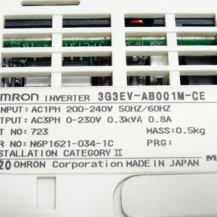 Omron Inverter 3G3EV-AB001M-CE 0.1kW