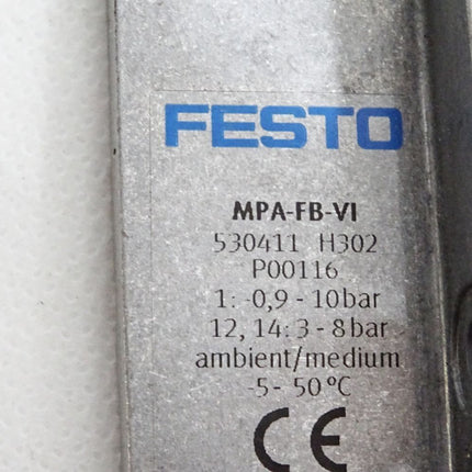 Festo 530411 533373 659219 Endplatte für Ventilinsel MPA-FB-VI