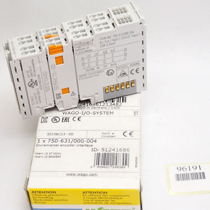 Wago Inkremental-Encoder-Interface 750-631 750-631/000-004 / Neu OVP