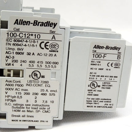 Allen-Bradley Schütz 100-C12*10 + 100-F