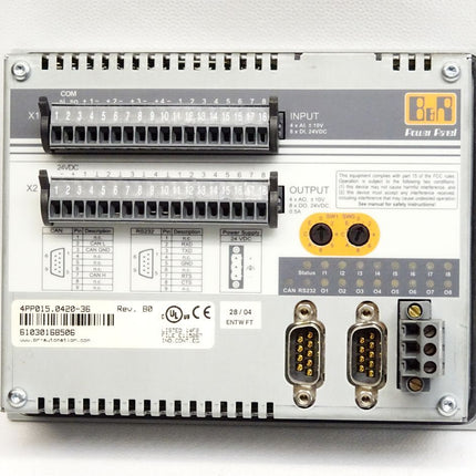 B&R PP15 Power Panel 4PP015.0420-36 Gehäuse beschädigt