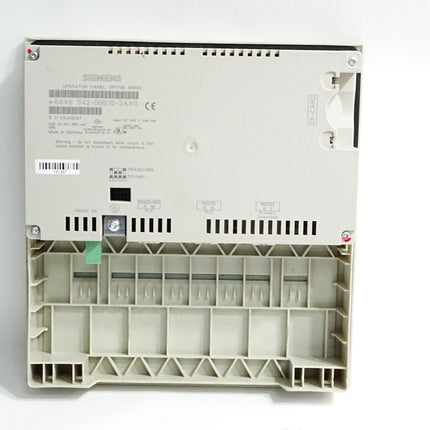 Siemens OP170B Panel Mono 6AV6542-0BB15-2AX0 6AV6 542-0BB15-2AX0