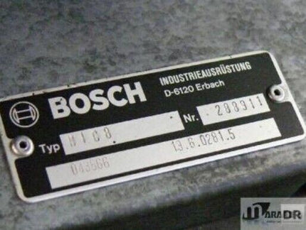 BOSCH MIC8 / 288911 / 043666 / 13.6.0281.5 Rack leer