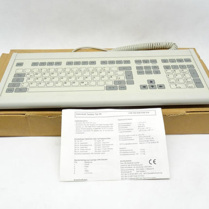 Rafi PS/2 3.99202.638 / 0100-000 Industrie Tastatur 409.000.851 NEU-OVP