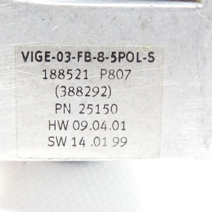 Festo VIGE-03-FB-8-5POL-S / 188521