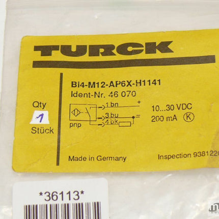 NEU/OVP TURCK Bi4-M12-AP6X-H1141 Ident-Nr. 46070