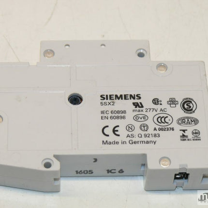 Siemens SX2 C6 Leistungsschutzschalter SX 2 C6 max 277V