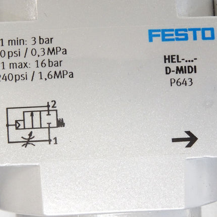 Festo LFR-1/2-D-MIDI-KG 185787 Wartungseinheit / Neu