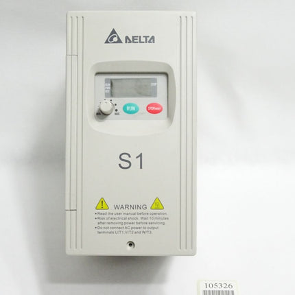 Delta S1 VFD015S21E Frequenzumrichter 1.5kW / Neuwertig