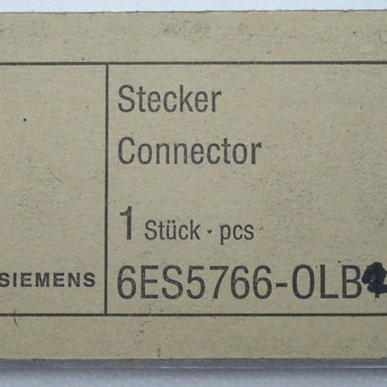 Siemens 6ES5766-0LB11 Stecker S5 6ES5 766-0LB11 neu-OVP