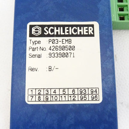 Schleicher Module P03-EMB 42690500 Neuwertig