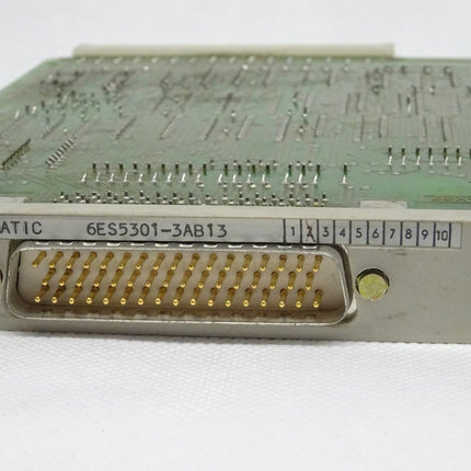 Siemens 6ES5301-3AB13 Simatic S5 6ES5 301-3AB13 E:02