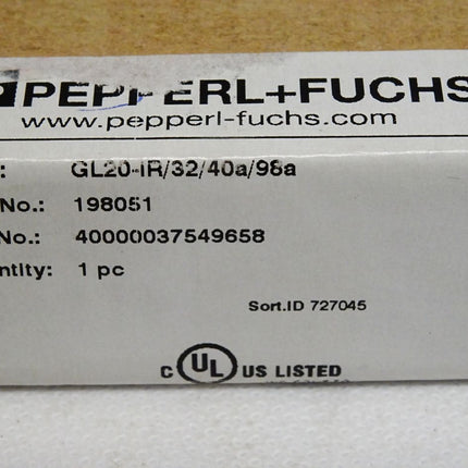 Pepperl+Fuchs 198051 GL20-IR/32/40a/98a Gabellichtschranke / Neu OVP