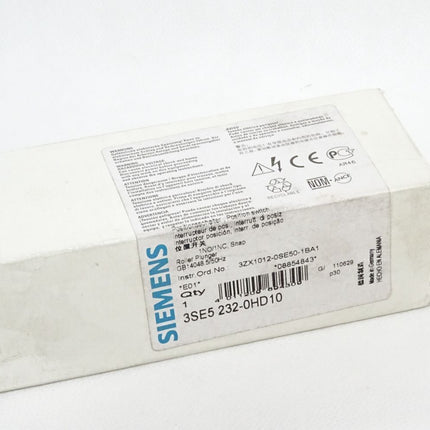 Siemens Positionsschalter 3SE5232-0HD10 / Neu OVP/ Neu OVP