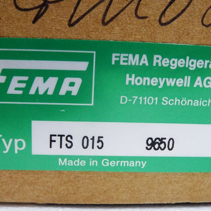 Fema Regelgeräte Honeywell FTS 015 FTS015 Frostschutzsteuerung / Neu OVP