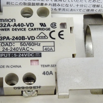 Omron G32A-A40-VD Power Device Cartridge Halbleiterrelais / Neu OVP