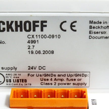 Beckhoff USV-Modul CX1100-0910