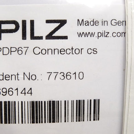 Pilz 773603 Passivverteiler PDP67 F 4 code + Anschlussstück PDP67 Connector 773610 / Neu OVP