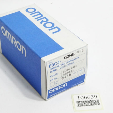 Omron E5CJ-Q2HB-605 Temperature Controller / Neu OVP