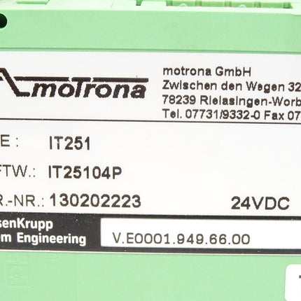 Motrona IT251 Universal Pegelumsetzer