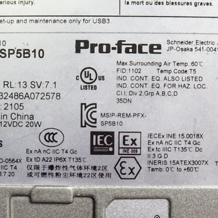 ProFace Schneider SP-5B10 PFXSP5B10 Box Module High-speed processing (Power Box)