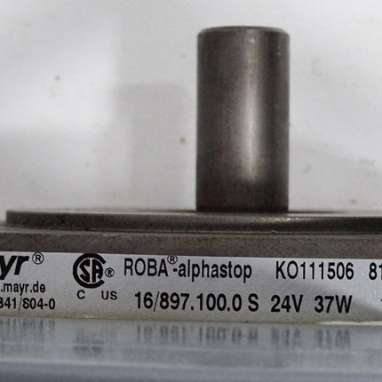 Mayr ROBA-alphastop KO111505 8165274 KO111506 16/897.100.0