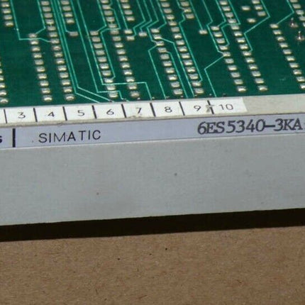 Siemens Simatic S5 6ES5340-3KA11 6ES5 340-3KA11 E:01