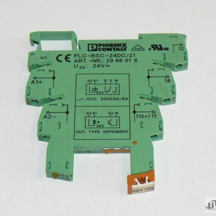 Phönix Contact PLC-BSC-24DC/21 Grundklemme 2966016 Klemme