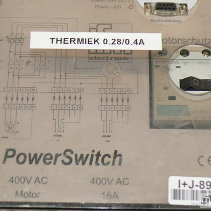 IFM Power Switch Thermiek AC1128 / 0.28 /0.4A / AC 1128