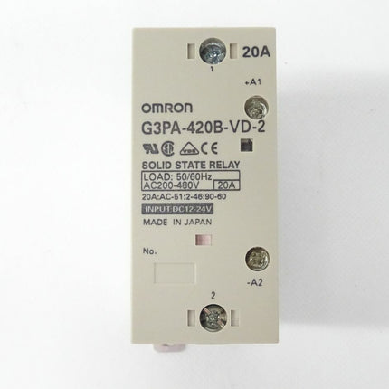 Omron G3PA-420B-VD-2 Solid State Relay 12-24VDC / 20A neu-OVP