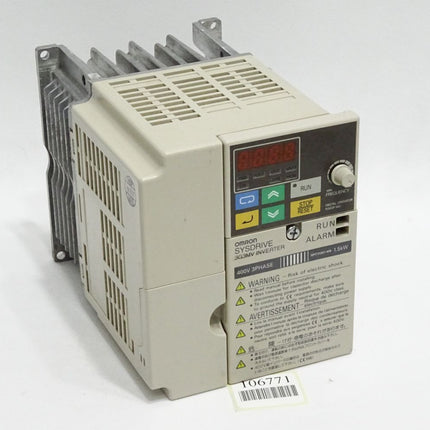 Omron SysDrive 3G3MV Inverter 1.5kW 3G3MV-A4015