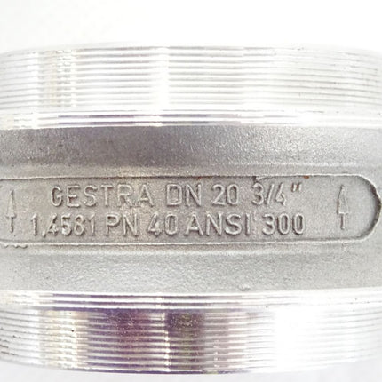 Gestra Rückschlagventil Rk16a DN20 3/4"  1.4581 PN40 ANSI 300 / Neu OVP