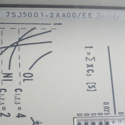 Siemens 7SJ5001-2BA00/EE / 7SJ5001-2BA00/EE