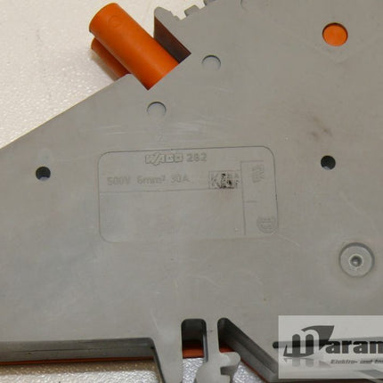 WAGO 282 Sicherungsklemme 500V 6mm² 30A Doppelklemme