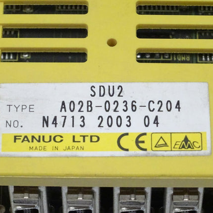 Fanuc A02B-0236-C204 Eingangs Einheit SDU2 N4713 2003-04