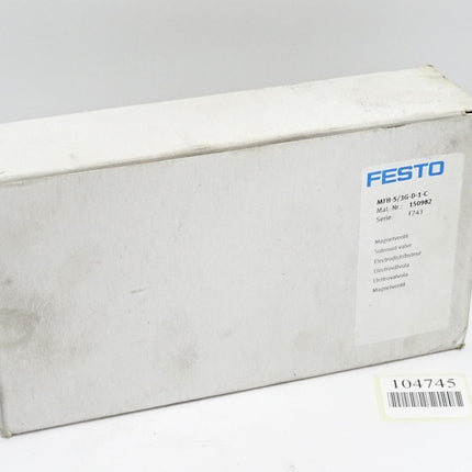 Festo 150982 Magnetventil MFH-5/3G-D-1-C / Neu OVP