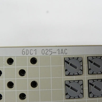 Siemens 6DC1025-1AC Simadyn 6DC1 025-1AC